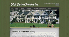 Desktop Screenshot of dnacustompainting.com